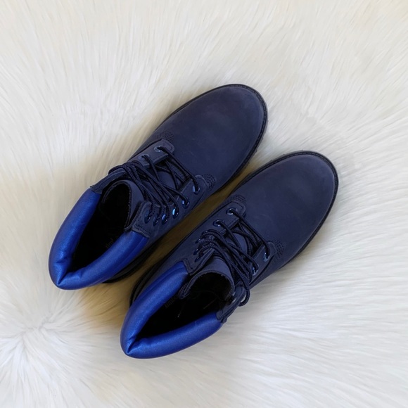 Timberland Waterville 6” Waterproof Dark Blue Boot - Picture 2 of 6